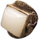 Antiques and miscellaneous collections, silver inlaid with old jade, white jade square ring, silver open finger ring, transfer full silver old ring