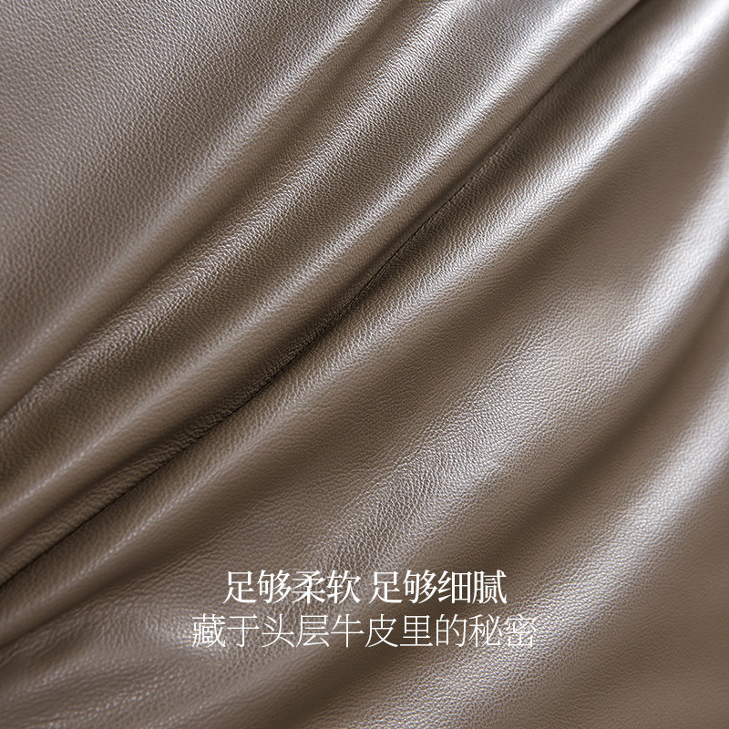 芝华仕意式极简小户型轻奢真皮沙发 芝华仕皮艺沙发