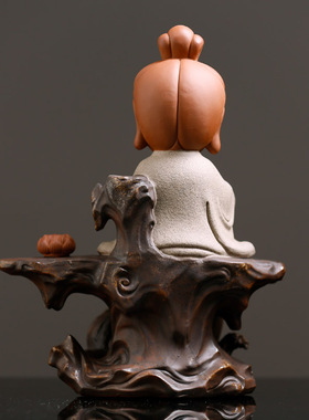 客厅玄关招财办公桌陶瓷观音佛像