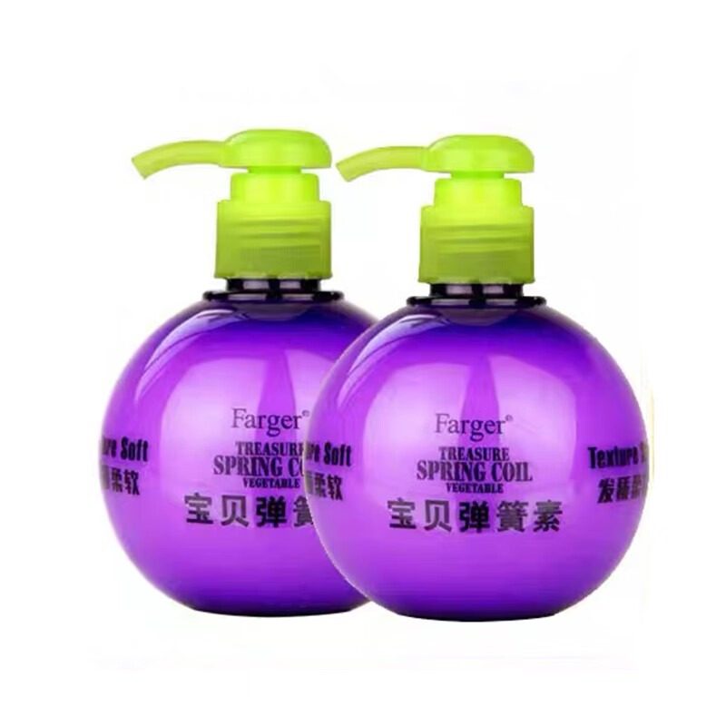 Farger发歌宝贝蛋弹力素弹簧素卷发保湿软定型造型乳护卷素250ml - 图3
