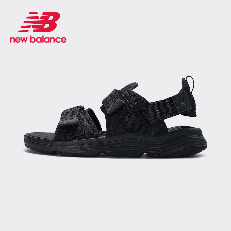 New Balance nb正品24年新男款女款户外休闲轻便运动凉鞋SDL750A2 - 图0