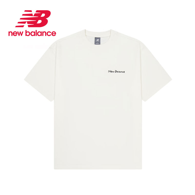 【向心生活】New Balance NB夏新品男女情侣卡通短袖T恤AMT42339