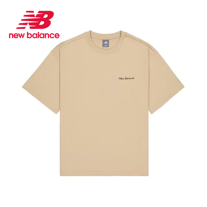 【向心生活】New Balance nb夏新品情侣印花短袖休闲T恤AMT42338