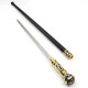 Eagle head dragon head black butler Charles round head cane outdoor climbing old man crutches cos animation props unsharpened