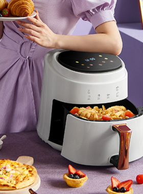 跨境8L智能空气炸锅airfryer