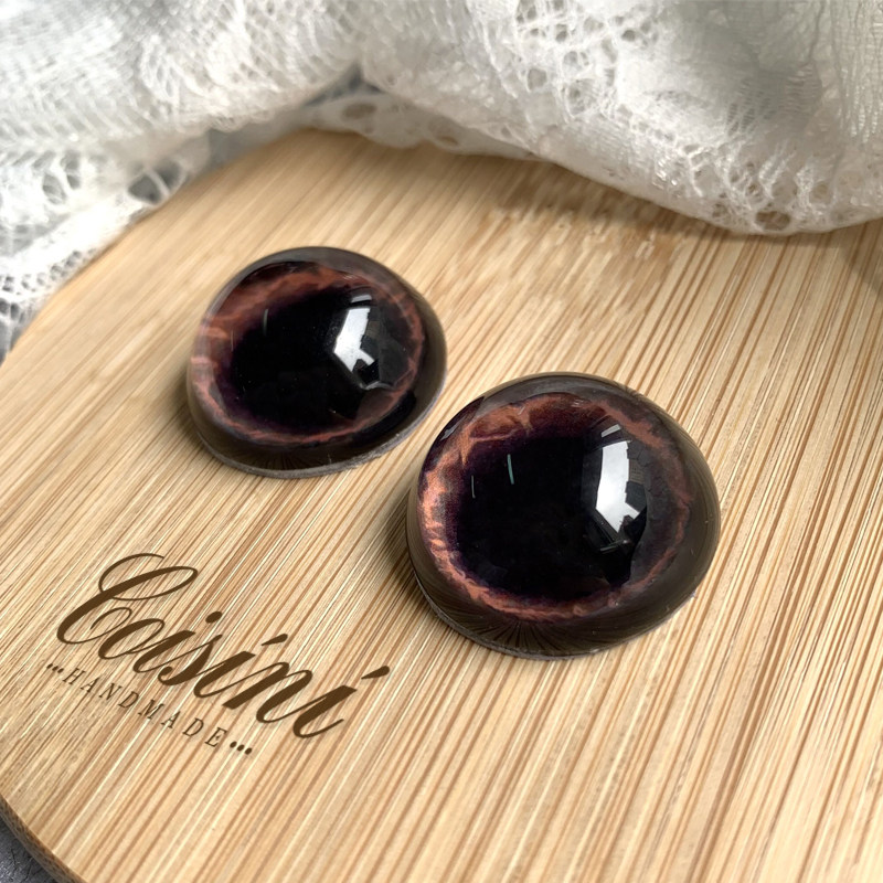 原创狗眼diy手工玩偶配件羊毛毡戳戳乐仿真动物玻璃眼 猎犬,淘宝优惠券,粉丝福利购,淘宝优惠卷