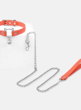 爱心项圈女牵引绳颈链颈带链子颈环choker项链字母锁骨链脖子颈圈