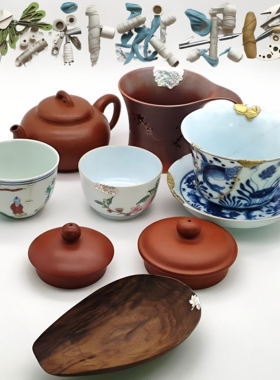 黄铜锔瓷修复工具瓷器修补花片