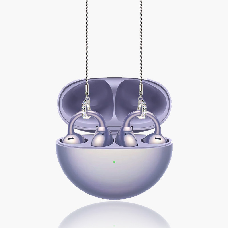 FreeClip无线蓝牙耳机防丢链2025新款骨传导夹耳耳机装饰链防丢绳,淘宝优惠券,粉丝福利购,淘宝优惠卷