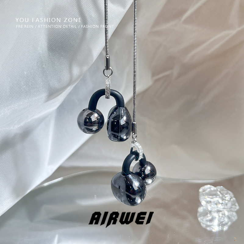 FreeClip无线蓝牙耳机防丢链2025新款骨传导夹耳耳机装饰链防丢绳,淘宝优惠券,粉丝福利购,淘宝优惠卷