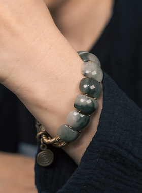 原创设计天山翠手链手排男女款