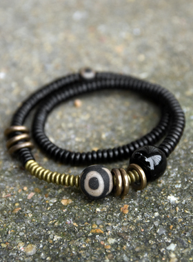 原创手工新品黑檀木民族风文艺