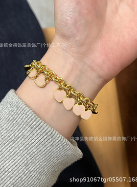 跨境电商热卖手链16-21cm时尚欧美风手饰品女情人节礼物