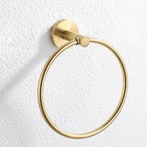 German Golden Bathroom Pendant Suit Bathroom Bath Towel Ring Bath Towel Hanging Bathroom Tap Hardware Balcony