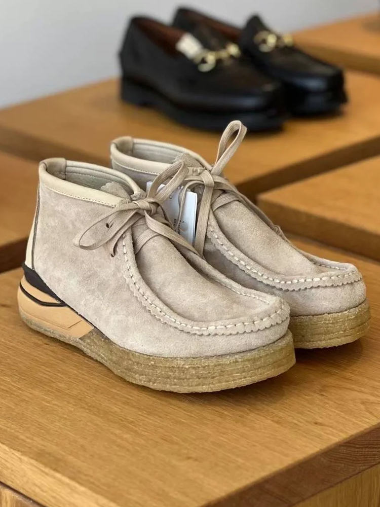 VISVIM UNCLE GUI 秋季厚底BEUYS复古增高百搭日潮网红情侣鞋靴潮 - 图1