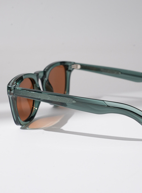 NEXONE复古方框UV400偏光墨镜
