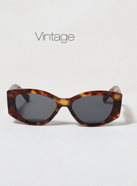 RAINBOWFACE复古玳瑁宽边眼镜