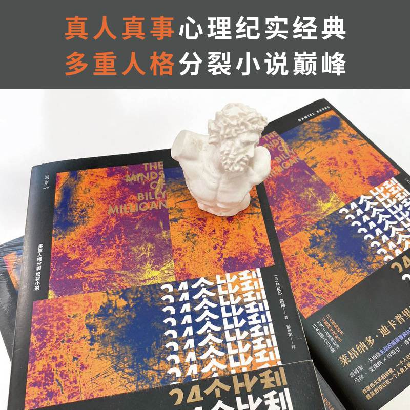 24个比利正版现货丹尼尔.凯斯作品经典多重人格分裂纪实小说纪实报告文学现当代文学心理学小说新华书店-图0