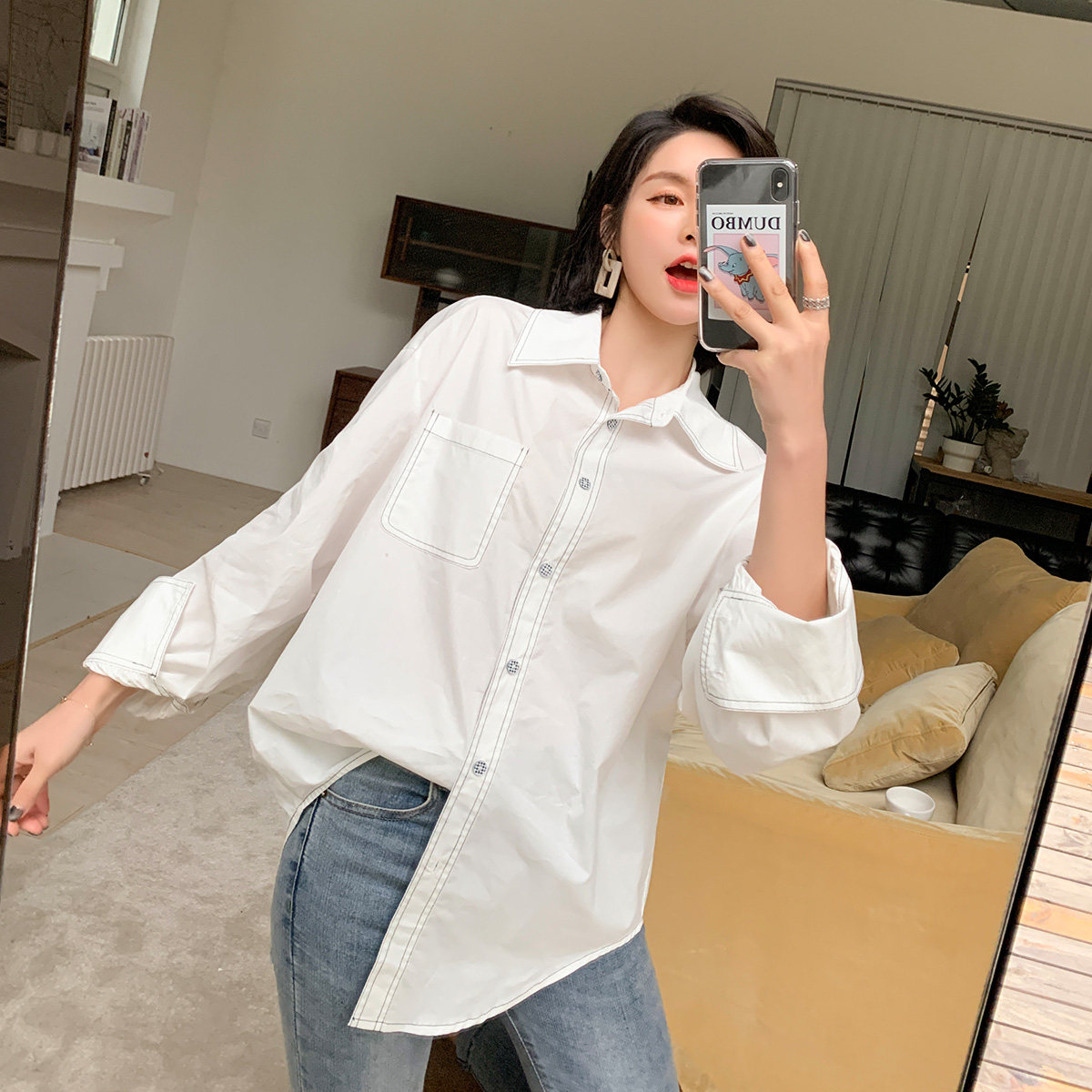 真维斯【日系优品】2020秋季新品衬衫 真维斯时尚衬衫