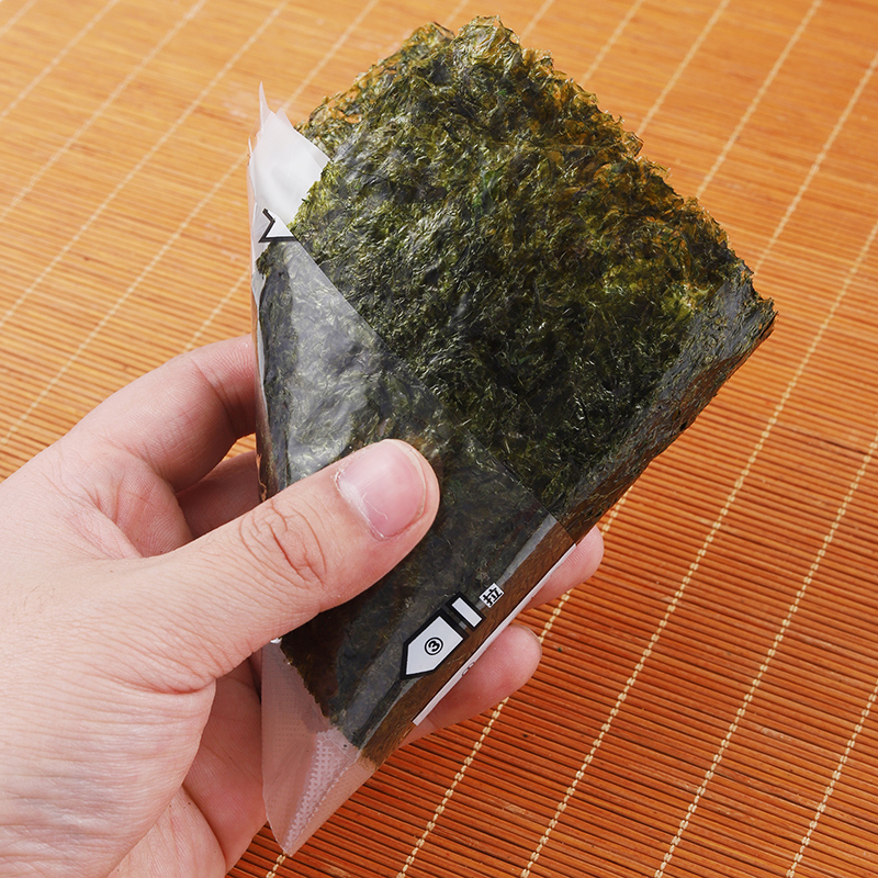 清味轩三角饭团海苔片家用儿童紫菜包饭专用材料食材加寿司海苔-图3