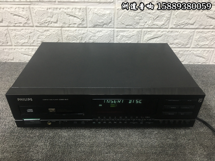 比利时原产飞利浦Philips 850MKII 纯发烧CD机 220V - 图0