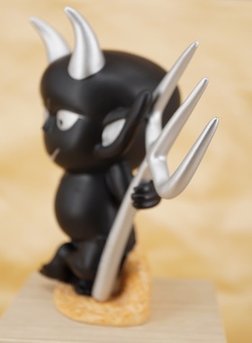 黑魔鬼blackdevil卡通造型摆件