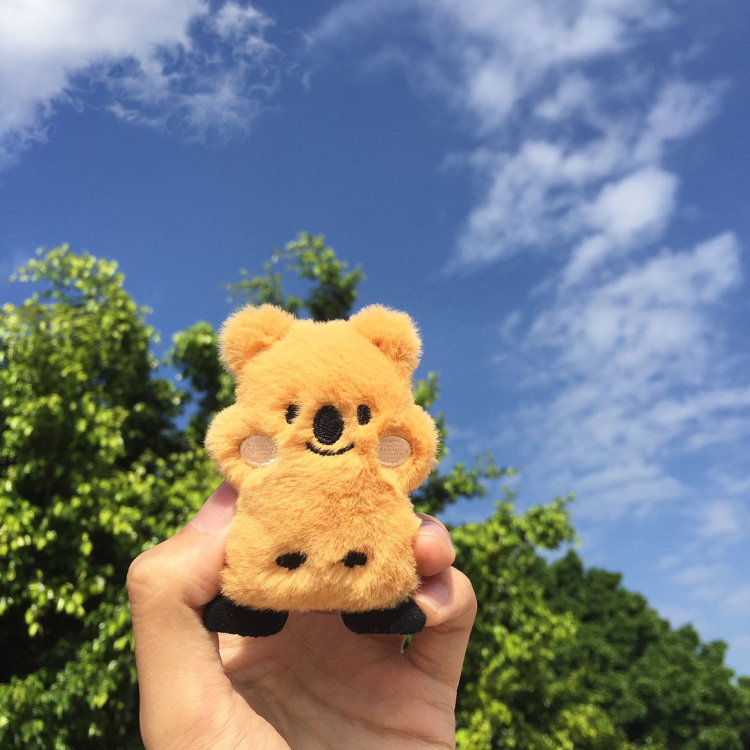 袋鼠挂件U盘车钥匙包小众萌可爱创意学生情侣书包包车钥匙扣挂饰,淘宝优惠券,粉丝福利购,淘宝优惠卷