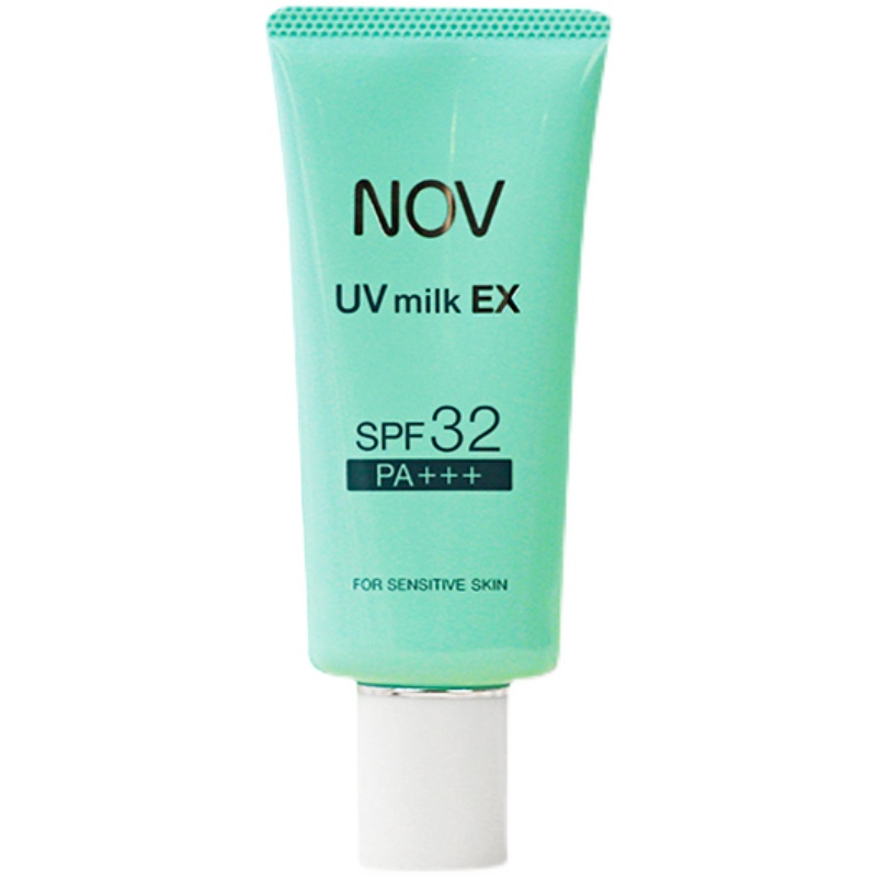 日本NOV娜芙纯物理防晒霜spf32敏感肌孕妇专用清透防晒乳不油腻 - 图3