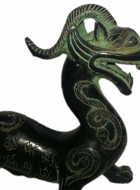 装饰品貔貅桌面仿古青铜器
