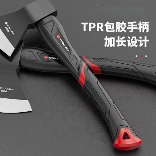 德国进口斧头劈柴神器家用农村劈材木工砍树爷头伐木全钢砍柴斧子 - 图2