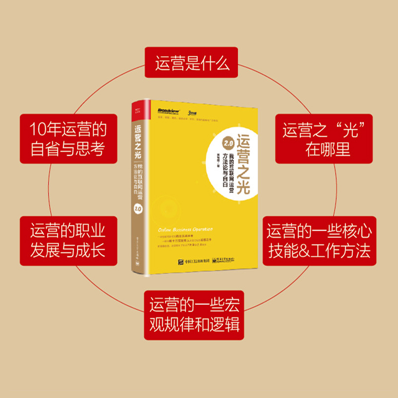 运营之光我的互联网运营方法论与自白 2.0黄有璨电商运营零基础入门书籍网店网上开数据创业新手开店营销店铺管理自学分析书-图2