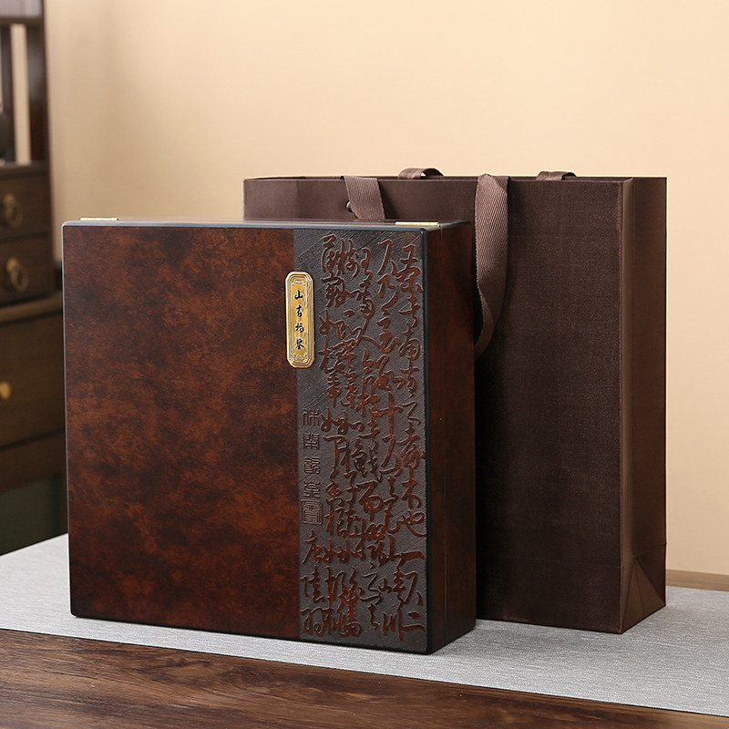 复古中式福鼎白茶饼烤漆木盒高档357克200克饼盒装普洱饼通用定制,淘宝优惠券,粉丝福利购,淘宝优惠卷