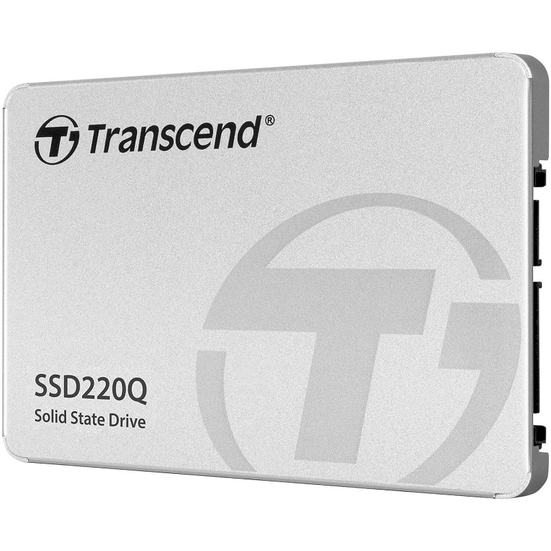 Transcend创见固态硬盘 SSD220Q 2.5吋SATA 500G GB 1T 2T TB内置 - 图0