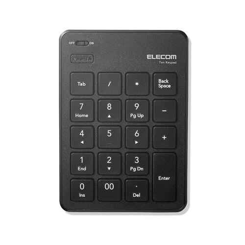 elecom/宜丽客 TK-TBP020BK 蓝牙数字小键盘 日本代购 正品保证 - 图3