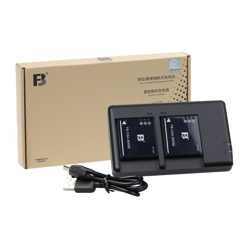 沣标CGA-S005E电池充电器理光GR GR2相机电池DB-65松下LX3 FX5 FX8 FX9 DMC-FX100 R5 GX20徕卡 ...