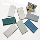 Длинная полоса ручная кирпичная кирпичная кухонная туалетная туалетная ванная комната настенная плитка ресторан молоко