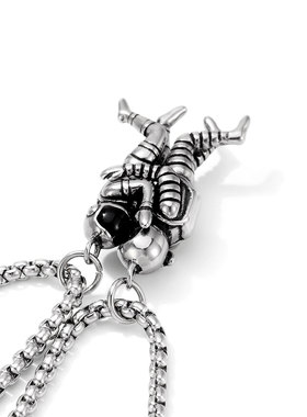 GENANX闪电潮牌钛钢宇航员项链2021新款趣味小众设计吊坠十字链