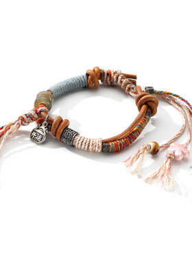 GENANX闪电潮牌新款编织手串情侣手链小众礼物王一珩同款