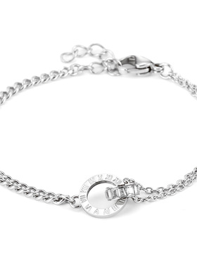 GENANX情侣钛钢个性手链