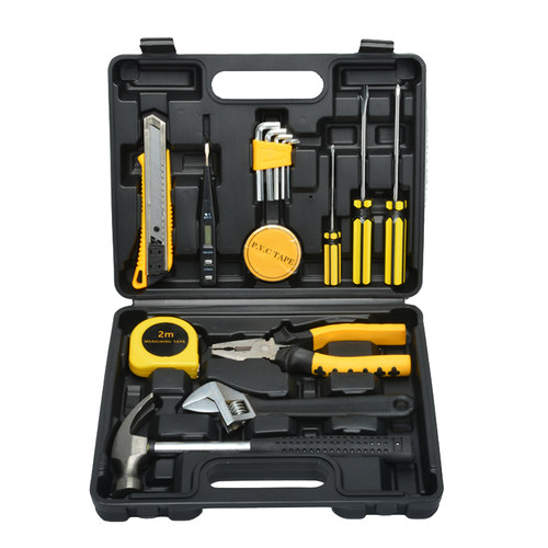 维修工具箱组合工具家用工具套装家用五金工具应急多功能车用工具 - 图0