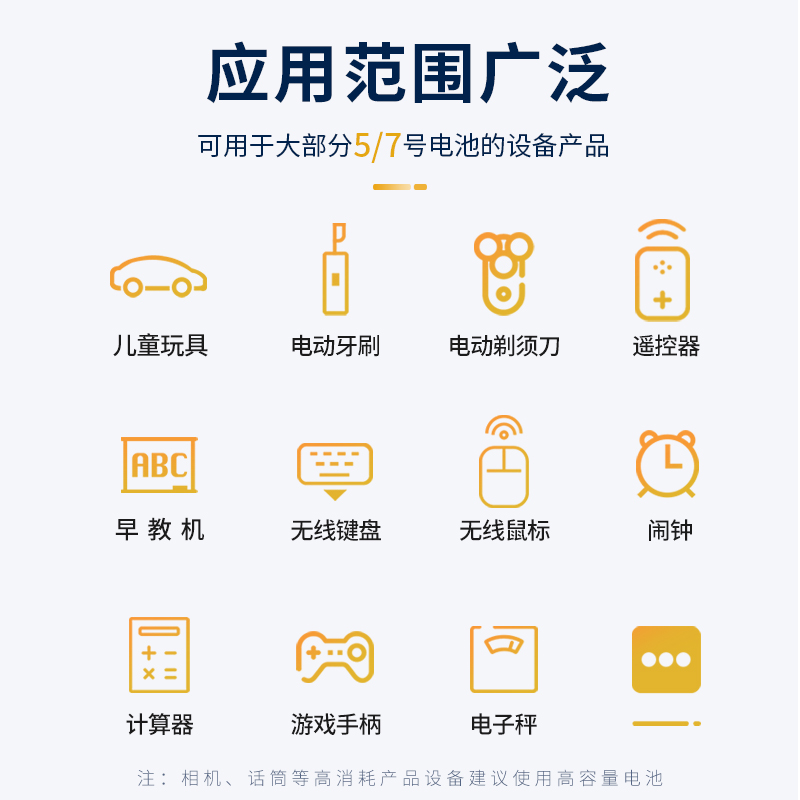 7号可充电电池5号充电器大容量通用遥控汽车儿童玩具鼠标七号五号-图2