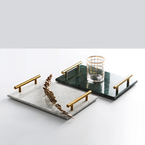 Nordic Marble Tray Tea Table Disposal Pan Wash Bench Containing Pan European Style Like Board Room Table Soft Fit Swing
