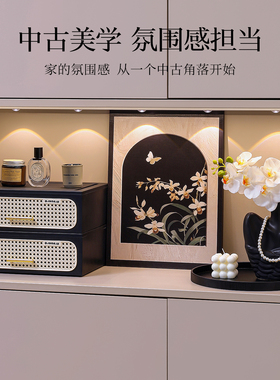 中古风入户玄关装饰品摆件