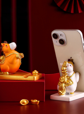 2026【马上有钱摆件】手提礼袋装