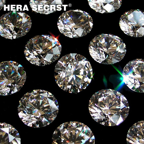 合成裸石2三5 1克拉仿真钻钻石 朱诺赫拉其它首饰