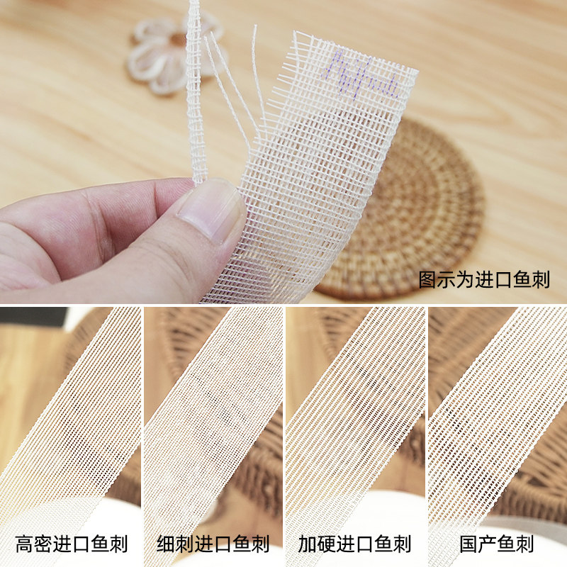 服装辅料进口鱼刺卷边衬婚纱雪纺裙衣服下摆衬衫鱼骨衬DIY马尾衬,淘宝优惠券,粉丝福利购,淘宝优惠卷