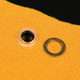 Air-eye plastic gasket corn buckle shoe eye buckle hollow