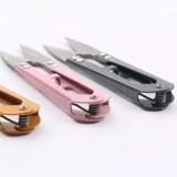 Чжан Сяокван Небольшой марлевой сдвиг срезание головки Небольшой ножницы поперечная вышивка из углеродистой стали с углеродистой сталь