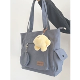 Сумка на одно плечо, вместительный и большой шоппер, подходит для студента, коллекция 2022, премиум класс