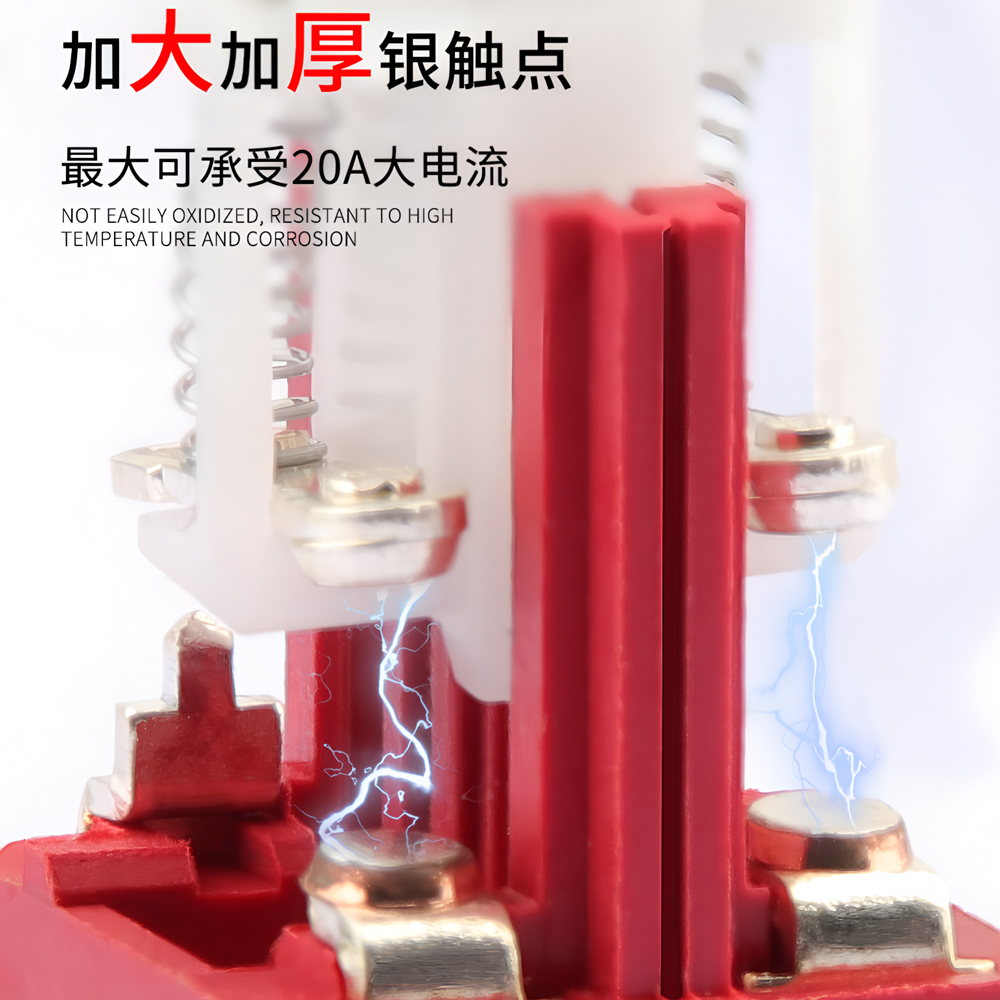 20A大电流金属按钮开关12/16/19/22MM大功率自锁自复位小按键开关 - 图2
